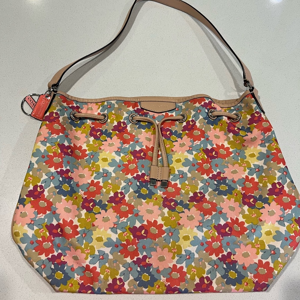 COACH Floral Tote